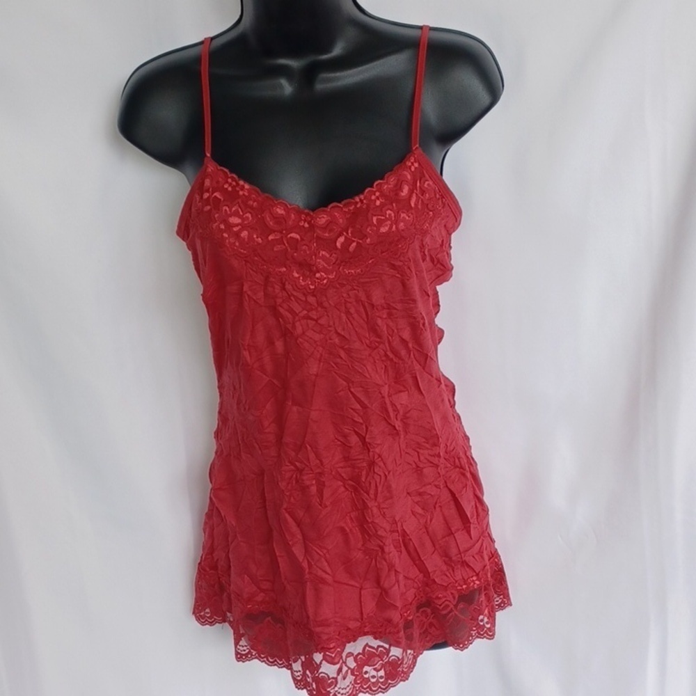 Maurices Women's sz M Undergarment 100% polyester, Lace Trim, Nwt